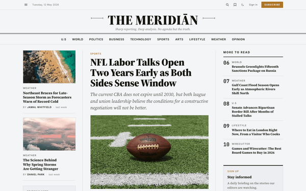 Meridian Mist paper palette preview