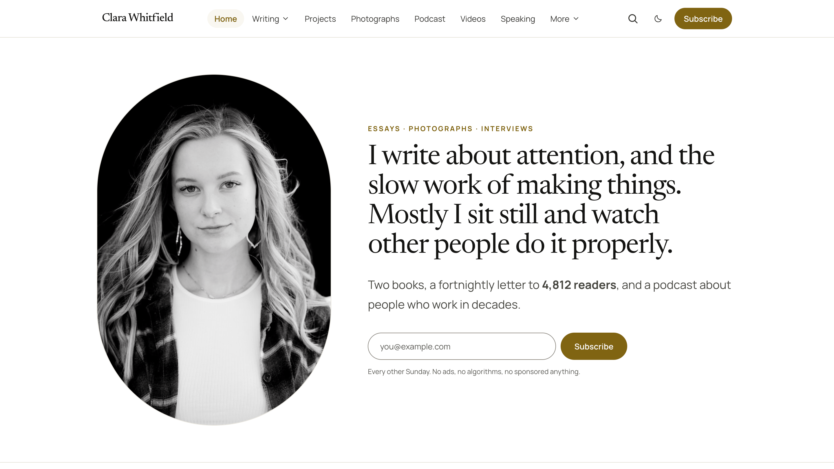 Quiet, the Ghost personal theme for writers and authors